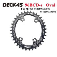 【Ready Stock】﹉✒❅ D44 Deckas 96BCD Oval Chainring MTB Mountain bike bicycle BCD 96mm 32T 34T 36T 38T Crown Plate Parts For M6000 M7000 M8000 M9000 M4100 M5100 bike crank