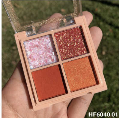 sivanna eyeshadows MOON &amp; STAR MINI PALETTE : HF6040 in the peach**ของแท้ พร้อมส่ง