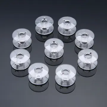 10Pcs 11.5mm Bobbin For Brother Janome XA5539 151 Sewing Machine