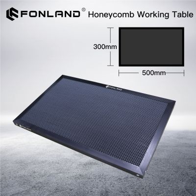 FONLAND Honeycomb Working Table 300*500mm Customizable Size Board Platform Laser Part for CO2 Laser Engraver Cutting Machine