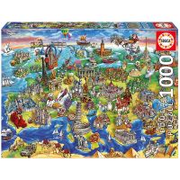 [สินค้าพรีออเดอร์] Educa jigsaw puzzle จิ๊กซอว์นำเข้า 1000 ชิ้น