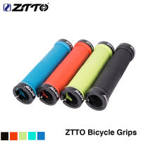 ZTTO 1คู่ MTB Road Cycling Lockable Handle Grip Anti Slip Grips สำหรับจักรยานพับ Handlebar จักรยานอะไหล่ AG-16โลหะผสมยาง
