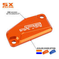 รถจักรยานยนต์ CNC สีส้มอ่างเก็บน้ำเบรคฝาครอบกระบอกสูบสำหรับ KTM SX65 SX85 XCW200 FREERIDE 250F 250R 350 XC SM