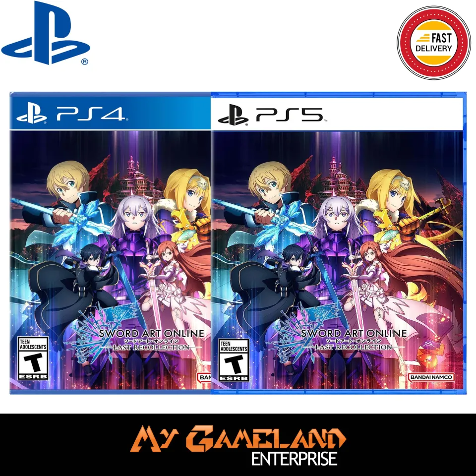 SWORD ART ONLINE Last Recollection PS4 & PS5 (English, Japanese)