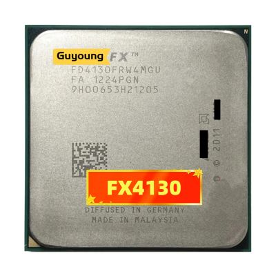 YZX FX-ซีรีส์ FX-4130 FX 4130 FX4130 FD4130 3.8 GHz สี่คอร์เครื่องประมวลผลซีพียู AM3ซ็อกเก็ต FD4130FRW4MGU +