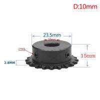 LngBo 04C CHAIN Gear 10ฟันเฟืองอุตสาหกรรมด้วย TOP Wire BORE 5/ 6/8/10mm