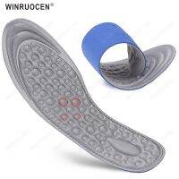 [HOT EXQQUZIOWGWD 116] Winruogen Memory Foam Ultra Thin Breathable ระงับกลิ่นกายเดินป่าเต็มเท้ารองเท้า Pad นวดกีฬา Leisure ใส่ Insoles