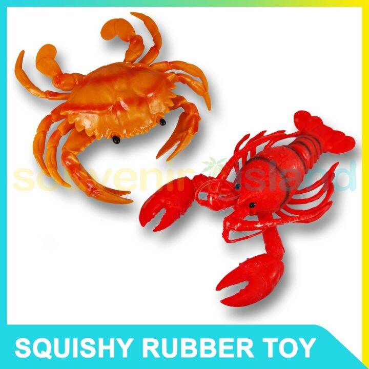 Squishy Animal Rubber Toy Crab Lobster Kid Simulation | Lazada PH