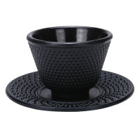 Cast Iron Tea Cups Drinkware Chinese Handmade Kung Fu Coffee Tools Health Care Polka Dot Iron Cup Iron Pot Retro Cup