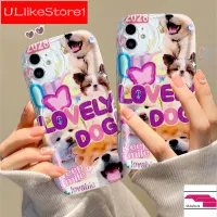 เคสสำหรับ Realme C53 C55 C35 C33 C30 C30s C25Y C21Y C3 C25 C25s เคสโทรศัพท์ C20 C20A C11 C15 8i 9i 5 I 5S 6i Narzo 50i ขนาดเล็กและน่ารักแบบอังกฤษสุนัขฝาครอบป้องกันนิ่ม TPU