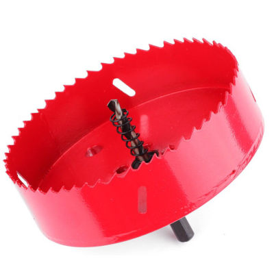 100-300mm Bimetal Woodworking Hole Saw Drill Plasterboard Downlight Plastic Iron Plate Mouth Gag Multifunctional