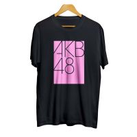 เสื้อยืดใหม่ 2022เสื้อยืดผ้าฝ้าย 100% พิมพ์ลาย idol group distro AKB48 - JAPAN MUSIC ยุค 30L XL  XXL 3XL