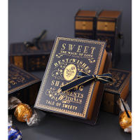 20Pcs Chocolate Packaging Candy Box Book Shape Wedding Gift Box Cake Cookies Decoration Christmas Candy Favours Gift Box