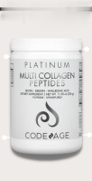 Codeage, Platinum, Multi Collagen Peptides Powder, Biotin, Keratin, Hyaluronic Acid, Unflavored, 11.50 oz(326 g)