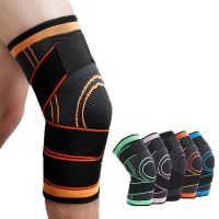 【hot】！ 1 Piece Of Mens Compression Knee Brace Elastic Support Volleyball Basketball Cycling