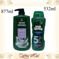 Gel tắm gội xả rửa mặt Irish Spring 5in1 24H Deodorizer Body & Shampoo  Có thumbnail