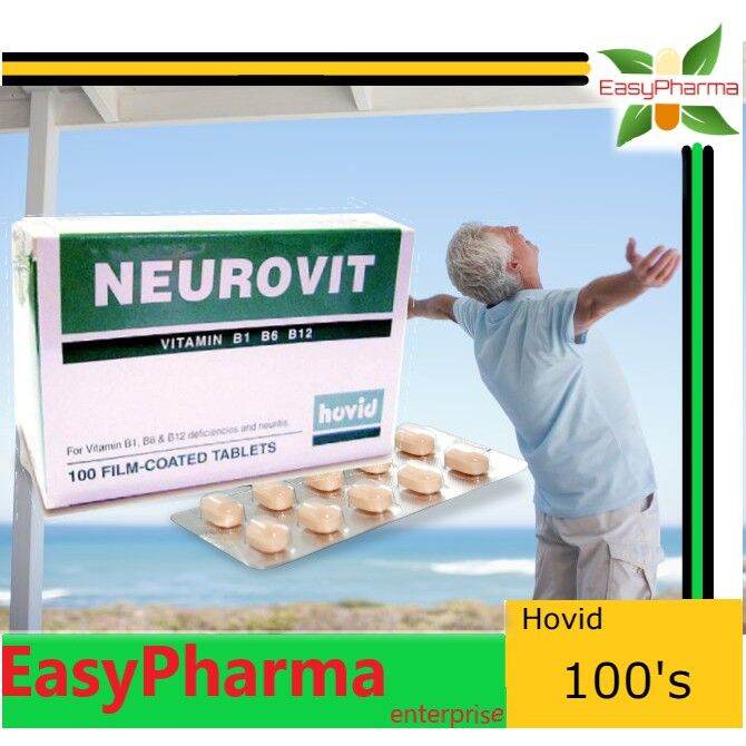 Hovid Neurovit B1 B6 B12 [100's] | Lazada