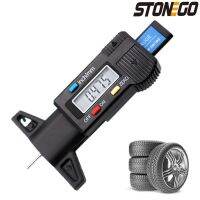 [QQL Hardware Tools] มาตรวัดความลึกของร่องยางรถยางรถยนต์ดิจิตอล STONEGO เครื่องวัดความหนาคาลิปเปอร์เครื่องมือวัดการตรวจจับการสึกหรออัตโนมัติ