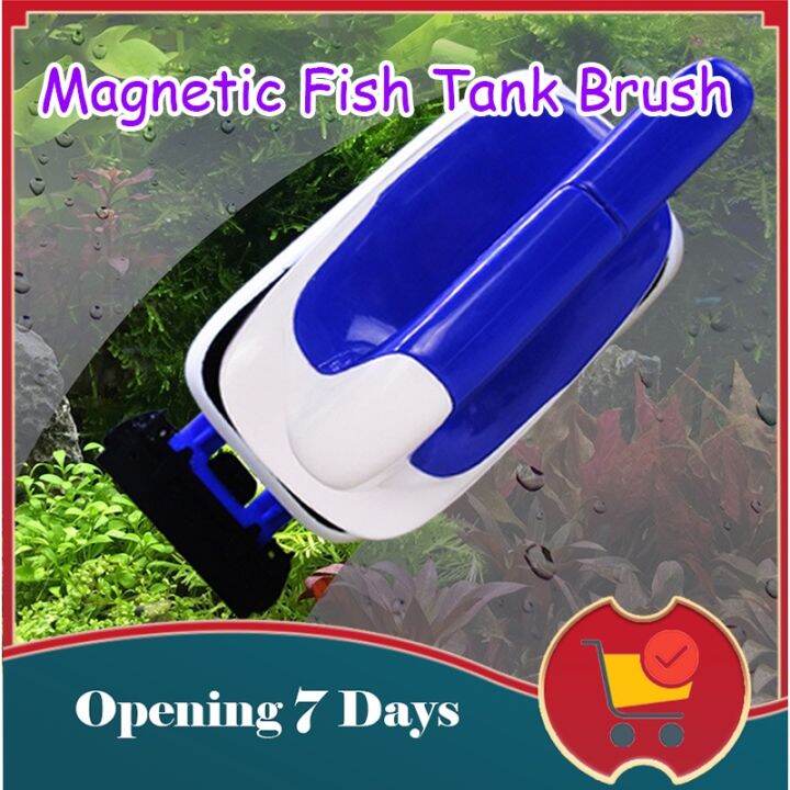 Brush Aquarium Fish Tank Glass Algae Scraper Cleaner Aquarium