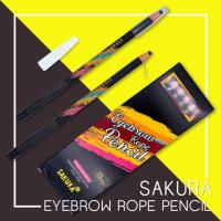 SAKURA Eyebrow Pencil ดินสอเขียนคิ้ว เชือกซากุระ กันน้ำกันเหงื่อ ติดทนนาน มี 4 เฉดสี