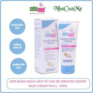 Kem ngăn ngừa hăm tã cho bé Baby Sebamed Diaper Rash Cream pH5.5 50ml