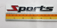 Logo Sports ของรถ ford งานพลาสติก พร้อมกาวติด 13 cm