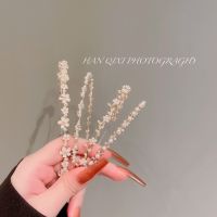 Vivienne Westwood High-end Forest retro super fairy pearl flower headband light luxury French princess ins high-end hair accessories with diamonds