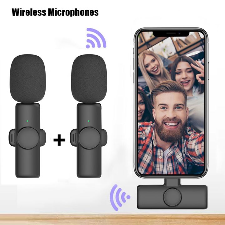 wireless-lavalier-microphone-portable-audio-video-recording-mini-mic-for-iphone-android-facebook-youtube-live-broadcast-gaming