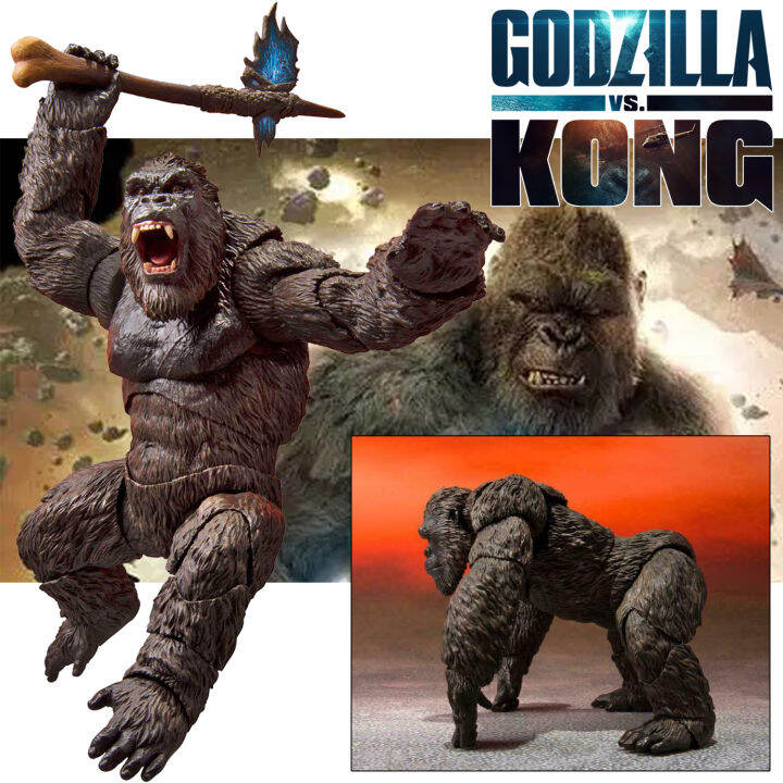 figma-ฟิกม่า-figure-action-s-h-monsterarts-kong-from-movie-จากหนังดังเรื่อง-godzilla-vs-kong-2021-ก็อดซิลล่า-ปะทะ-คอง-คิงคอง-ver-แอ็คชั่น-ฟิกเกอร์-anime-อนิเมะ-การ์ตูน-มังงะ-ของขวัญ-gift-จากการ์ตูนดัง