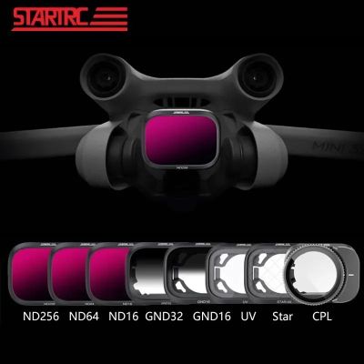 STARTRC DJI Mini 3 / Mini 3 Pro Filter Professional Gradient GND16 UV ND16 ND64 ND256 Star-4X Adjustable CPL Filter for DJI Mini 3 Pro / Mini 3 Drone Accessories