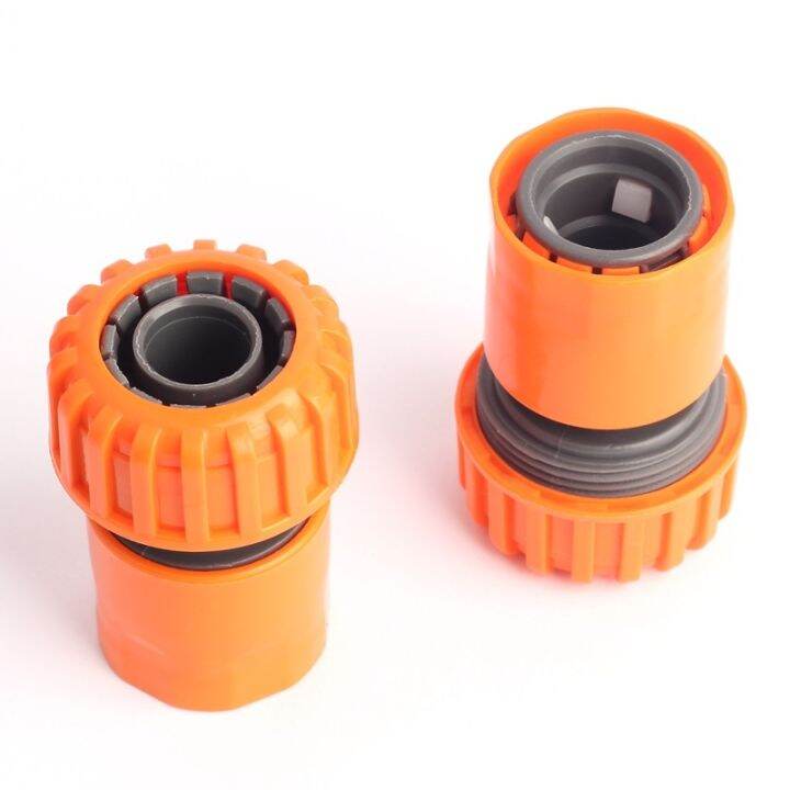 abs-g-3-4-water-hose-quick-connectors-garden-pipe-tubing-fittings-orange-removable-water-plumbing-irrigation-repair-hose-joint