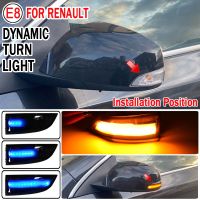 Fit for Renault Megane 3 MK3 III RS 2008-2016 BZ KZ DZ Dynamic Blinker Indicator Mirror Turn Light Signal