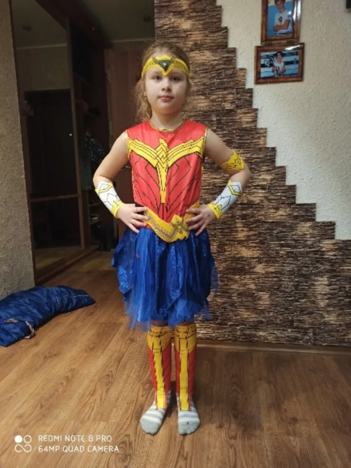 Kids Wonder Woman Costume - Deluxe , wonder woman costume 