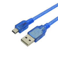 【Hot-Selling】 【Popular】 0.3m1m 1.5M 3M 5M 2.0ชาย Mini USB B 5pin ชายข้อมูลอะแดปเตอร์สายเคเบิล Converter สายไฟ