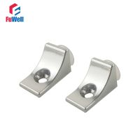 10pcs Shower Glass Clamp Zinc Alloy Glass Shelf Holder with Strong Chuck Glass Clip Shelf Support Brackets