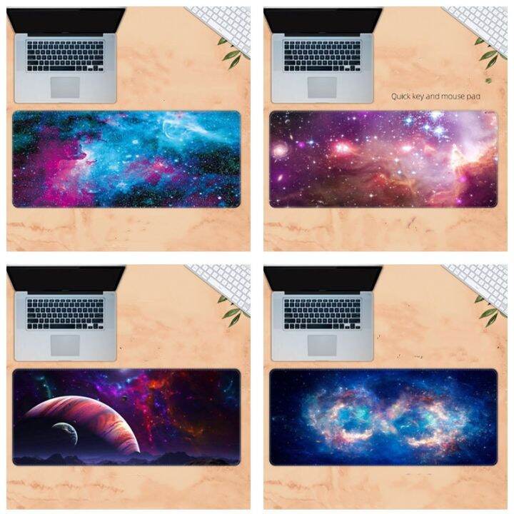 a-lovable-space-night-art-custompad-matkeyboard-mousepad-xl-เกมปรับแต่ง-personalizedpad-สำหรับ-officedesk