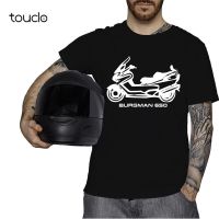 Burgman 650 Silhouette Motorcycle Motorbike Biker Gift Printed T-shirt XS-4XL-5XL-6XL