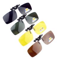 Pria Terpolarisasi Klip Pada Memancing Kacamata Olahraga Perjalanan Mengemudi Kaca Malam Vision Mudah Flip Up Sun Glass Kacamata Oculos B4