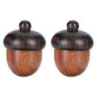 【CW】 2Pcs SimulatedCone PendantCones Vase FillerAcorns Diy Pendant Making Pendant