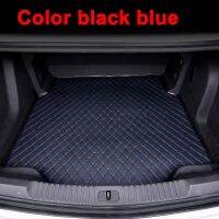 {SUXU CAR} Custom Car Trunk Mats กรณีสำหรับ Peugeot 206 2008 301 307 308sw 3008 4008หนังกันน้ำ Anti Slip พรม Liners