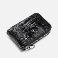 Real Crocodile Leather Business Card Holder Wallet Women/men Bank/ID/Credit Card Holder Card Wallet Protects Case Coin Purse Card Holders