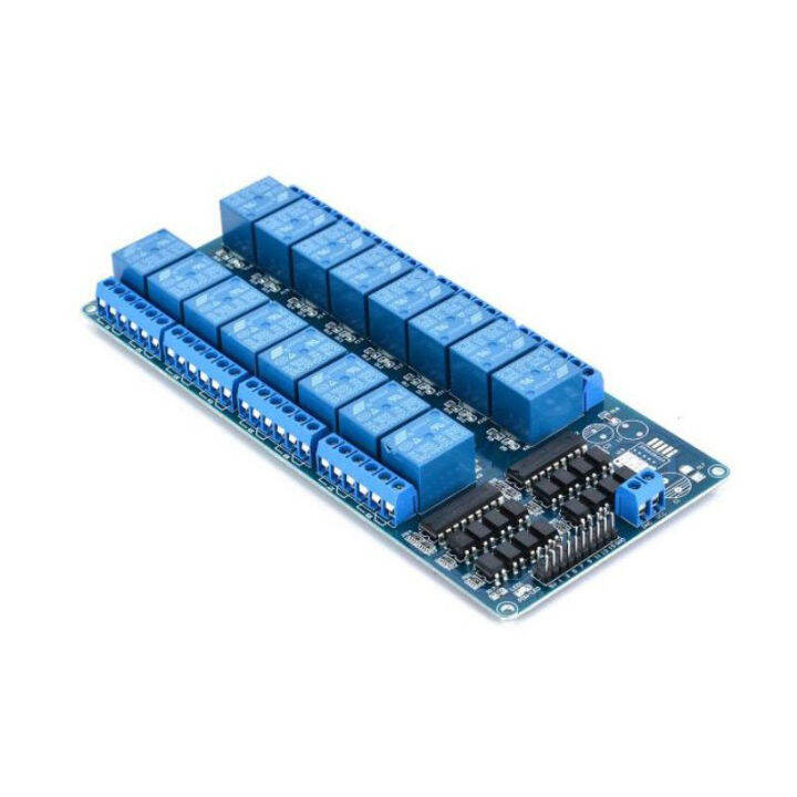RELAY 16CH 5V - Relay Module 16 Channel 5V for Arduino Compatible 16Ch ...