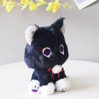 22cm Anime Scaramouche Cat Cute Plush Doll Genshin Impact Wanderer Cosplay Stuffed Pillow Toy Birthday Gift