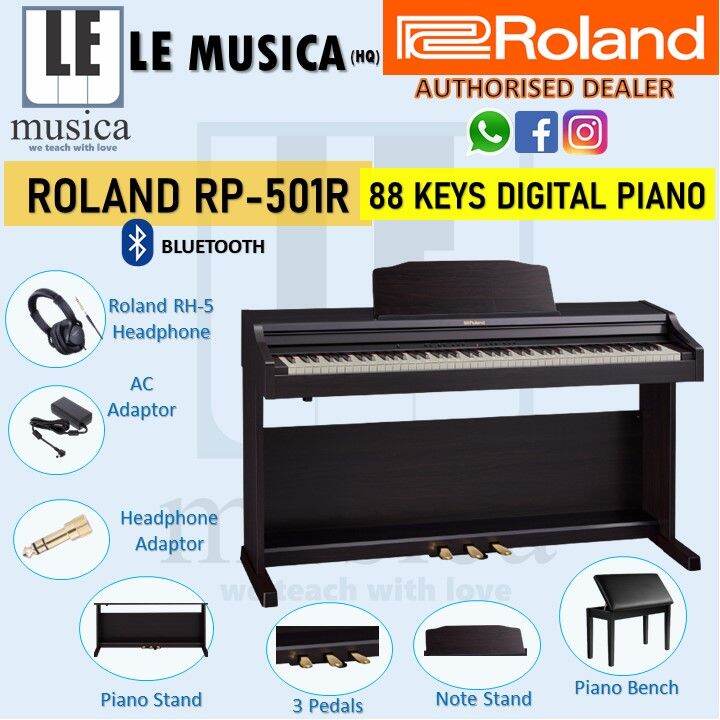 Roland Rp501R Digital Piano (SARAWAK ONLY) Lazada