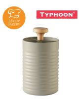 Typhoon 1400.544 Ripple Stone Utensil Holder / กล่องใส่อุปกรณ์ในครัวสีเบจ