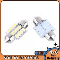 【 AM?หลอดไฟหน้ารถ Dc12v 31มม. 12smd 1210 3528หลอดไฟโคมไฟ Led รถยนต์ไฟเก๋ง