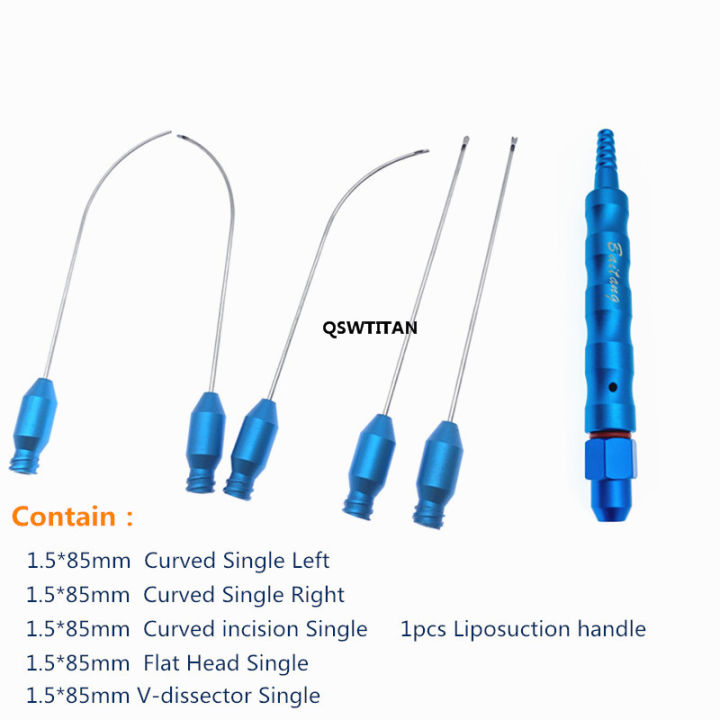 การดูดไขมัน-cannula-fat-transfer-needle-aspirator-การเก็บเกี่ยวไขมัน-cannula-liposuction-cannulas-พร้อมที่จับแบบใช้ซ้ำได้