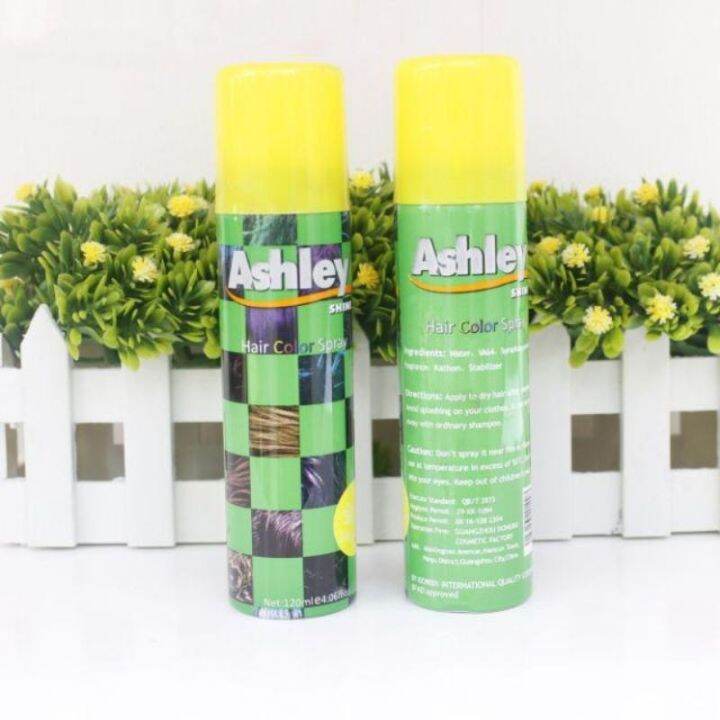ASHLEY Washable Hair Color Spray 120ml Lazada PH