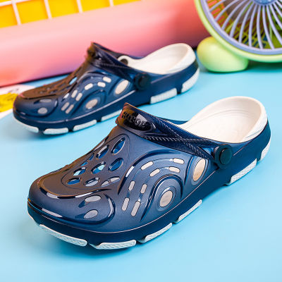 2022 Men Outdoor Sandals Summer Slippers Beach Casual Shoes Rubber Clogs For Men Male Sandals Water Shoes Sandalia Masculina