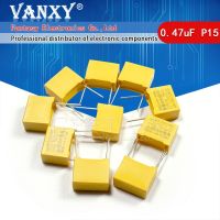 10pcs 470nF capacitor X2 capacitor 275VAC Pitch 15mm X2 Polypropylene film capacitor 0.47uF WATTY Electronics